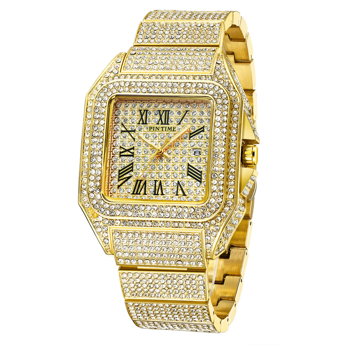 Thrashers Square Diamond Quartz Watch