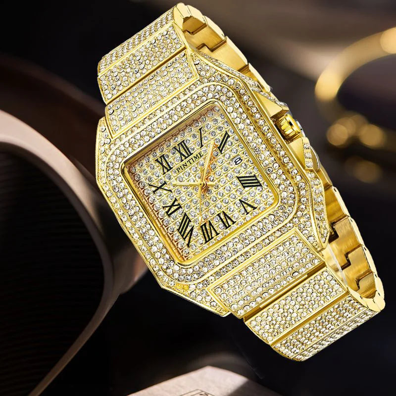 Thrashers Square Diamond Quartz Watch