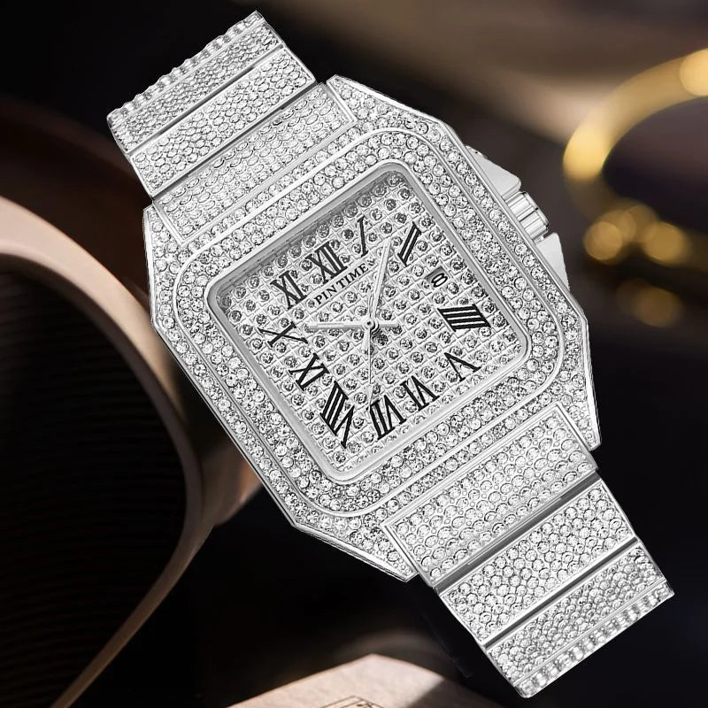 Thrashers Square Diamond Quartz Watch